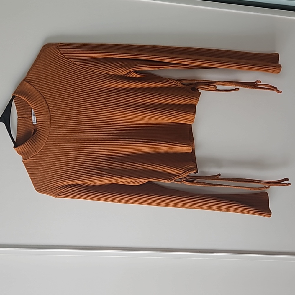 Orange sweater